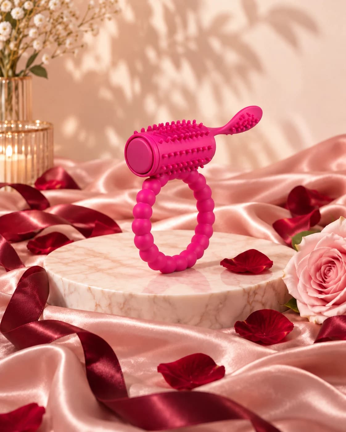 EROS — Anillo vibrador con lengua